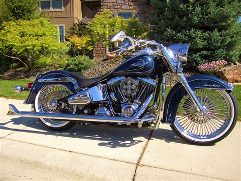 2007 heritage softail classic customized.